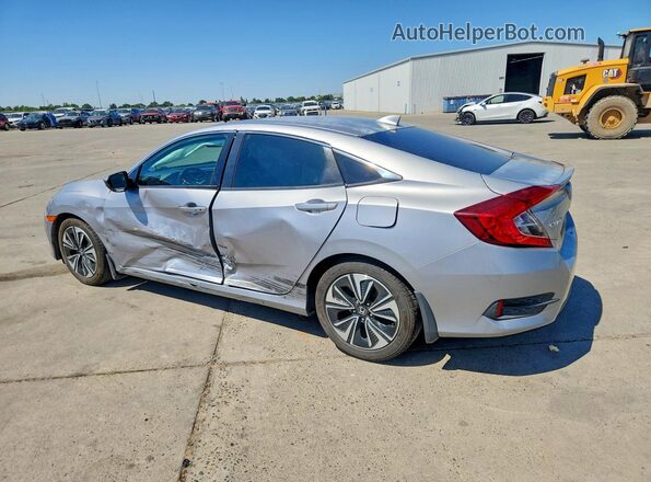 2HGFC1F3XJH642605 2018 HONDA CIVIC Серебряный Задняя левая четверть