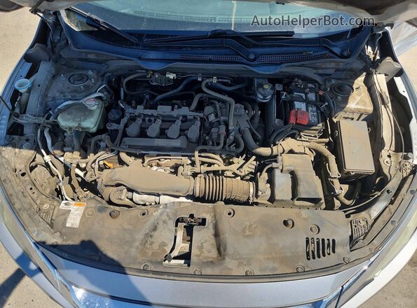 2HGFC1F3XJH642605 2018 HONDA CIVIC Серебряный Вид задней части салона