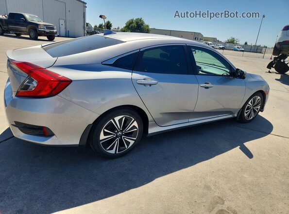 2HGFC1F3XJH642605 2018 HONDA CIVIC Серебряный Задняя правая четверть