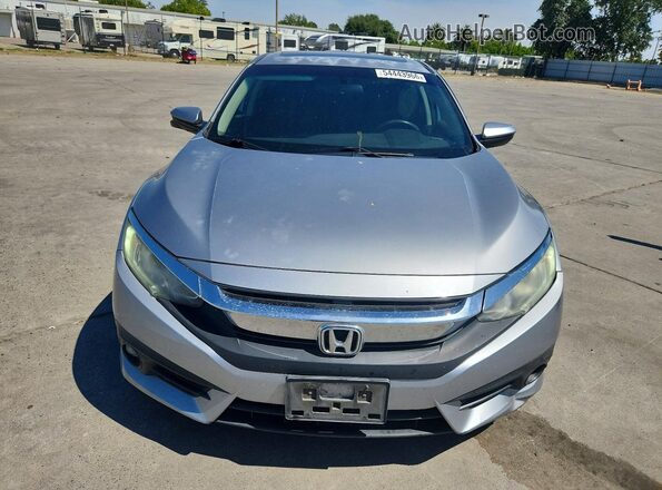 2HGFC1F3XJH642605 2018 HONDA CIVIC Серебряный Вид спереди