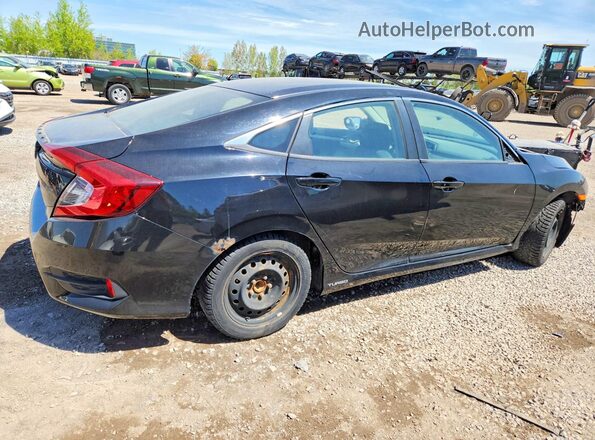 2HGFC1F40GH107588 2016 HONDA CIVIC Black უკანა მარჯვენა