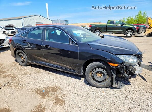 2HGFC1F40GH107588 2016 HONDA CIVIC Black წინა მარჯვენა