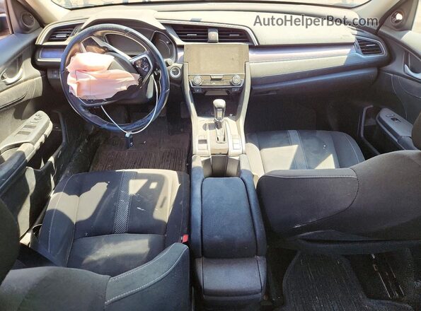 2HGFC1F40GH107588 2016 HONDA CIVIC Black წინა პანელის ხედი