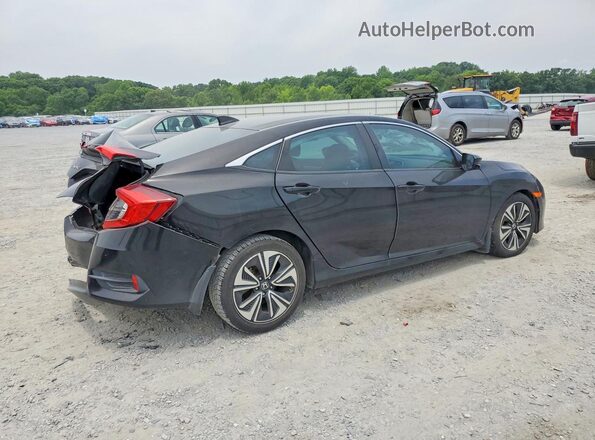 2HGFC1F42HH635800 2017 HONDA CIVIC Black Trasero derecho