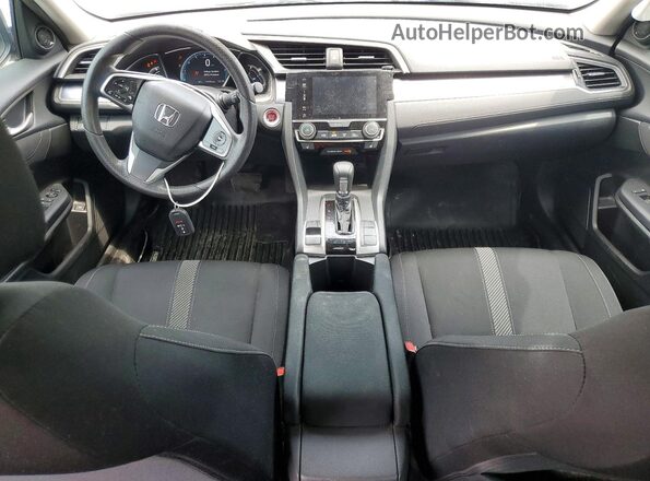 2HGFC1F42HH635800 2017 HONDA CIVIC Black Vista del salpicadero