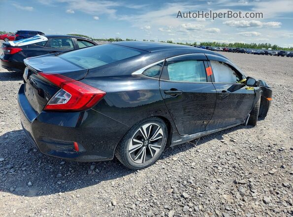 2HGFC1F42JH106563 2018 HONDA CIVIC Black Rear right