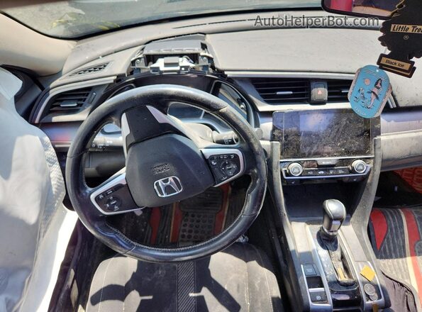 2HGFC1F42JH106563 2018 HONDA CIVIC Black Instrument cluster view