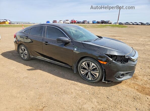 2HGFC1F45GH102340 2016 HONDA CIVIC Черный Передняя правая четверть