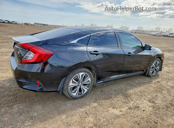 2HGFC1F45GH102340 2016 HONDA CIVIC Черный Задняя правая четверть