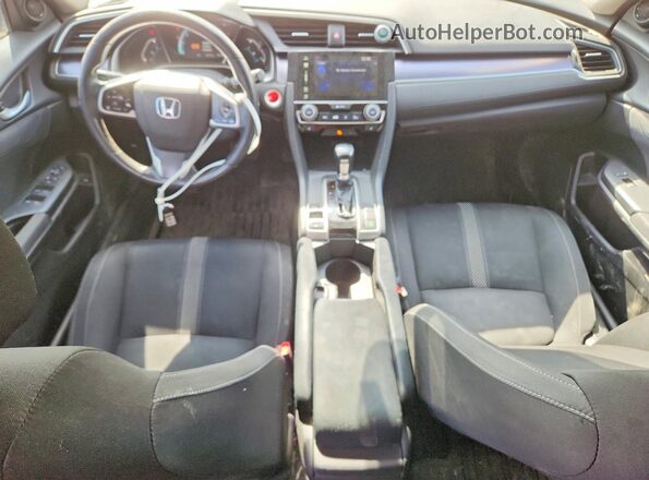 2HGFC1F45GH102340 2016 HONDA CIVIC Черный Вид панели приборов