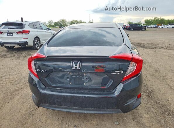 2HGFC1F47GH103621 2016 HONDA CIVIC Черный Вид сзади