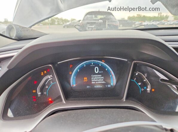 2HGFC1F47GH103621 2016 HONDA CIVIC Черный Вид щитка приборов