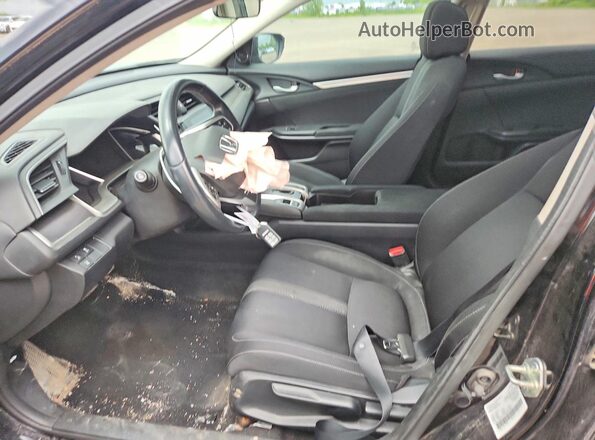 2HGFC1F47GH103621 2016 HONDA CIVIC Черный Вид салона спереди