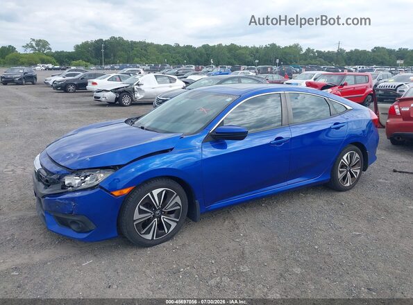 2HGFC1F47GH644622 2016 HONDA CIVIC Blue Vista tres cuartos delantera izquierda