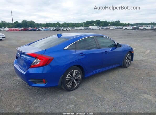 2HGFC1F47GH644622 2016 HONDA CIVIC Blue Trasero derecho