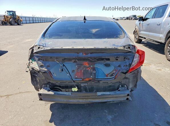 2HGFC1F47GH646046 2016 HONDA CIVIC Black Vista trasera