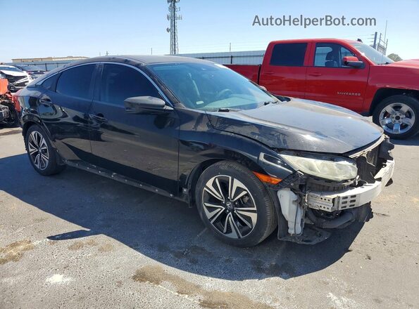 2HGFC1F47GH646046 2016 HONDA CIVIC Black Delantero derecho