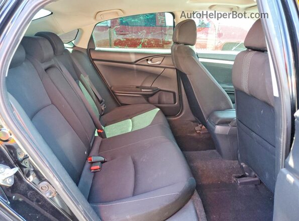 2HGFC1F47GH646046 2016 HONDA CIVIC Black Vista de los asientos traseros