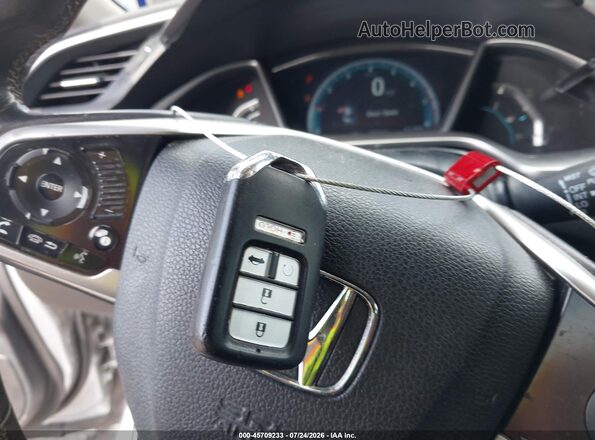 2HGFC1F70GH636792 2016 HONDA CIVIC Silver წინა პანელის ხედი