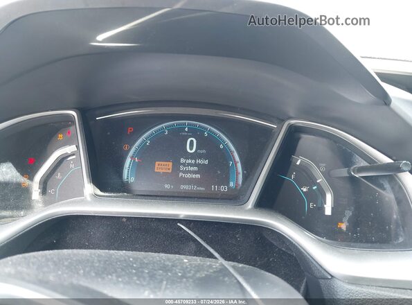 2HGFC1F70GH636792 2016 HONDA CIVIC Silver უკანა სავარძლების ხედი