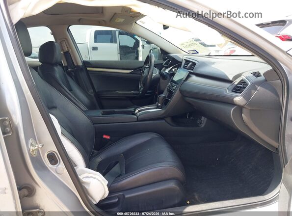 2HGFC1F70GH636792 2016 HONDA CIVIC Silver წინა სალონის ხედი