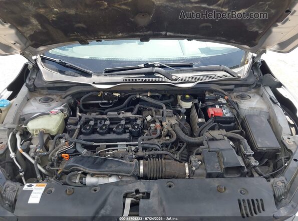2HGFC1F70GH636792 2016 HONDA CIVIC Silver უკანა ხედი