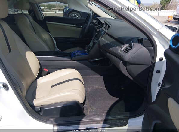 2HGFC1F70GH655665 2016 HONDA CIVIC White Vista interior delantera