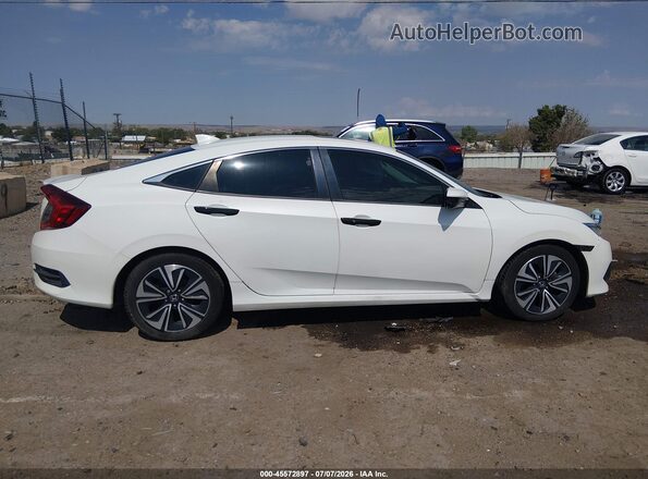 2HGFC1F70GH655665 2016 HONDA CIVIC White Vista interior trasera