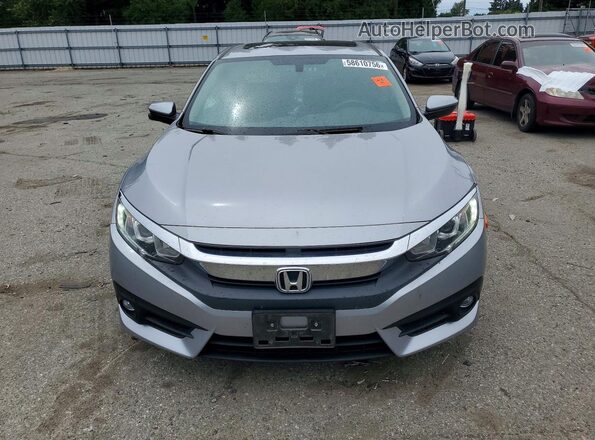 2HGFC1F70GH656847 2016 HONDA CIVIC Silver Widok z przodu