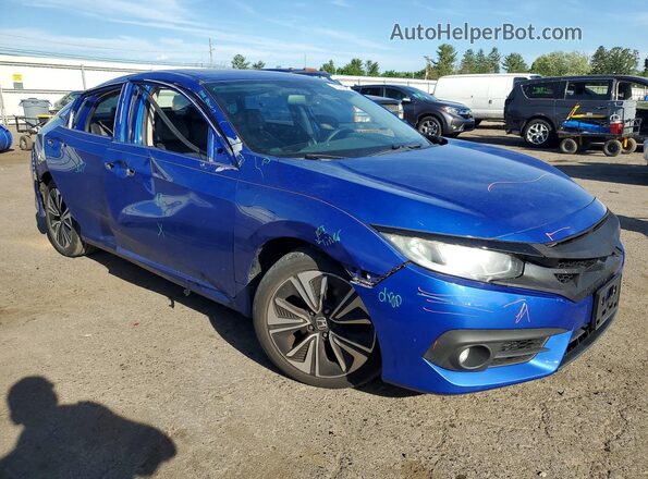 2HGFC1F70HH641315 2017 HONDA CIVIC Blue Առջևի աջ