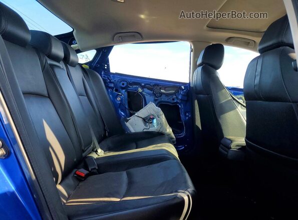 2HGFC1F70HH641315 2017 HONDA CIVIC Blue Հետևի նստատեղերի տեսք