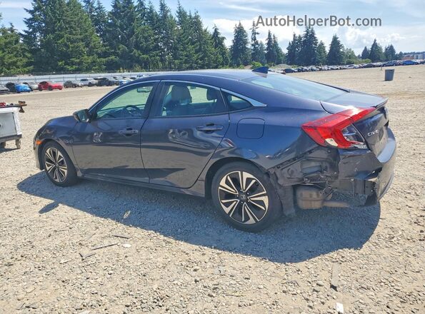 2HGFC1F70HH653089 2017 HONDA CIVIC Black Rear left