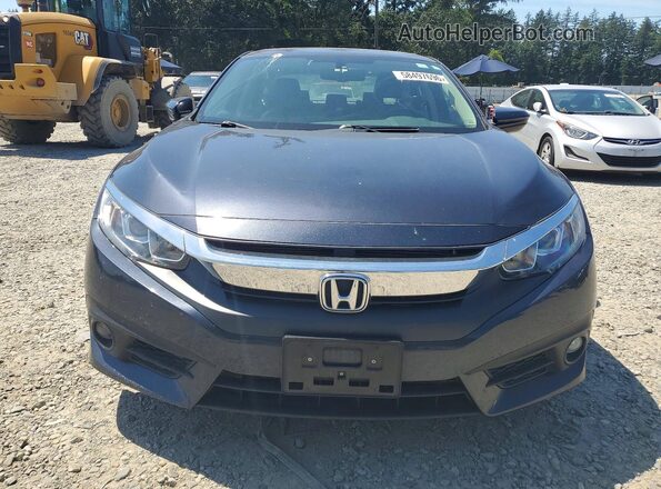 2HGFC1F70HH653089 2017 HONDA CIVIC Black Front view