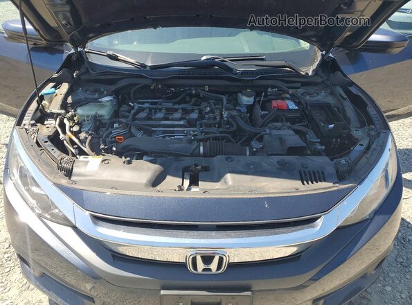 2HGFC1F70HH653089 2017 HONDA CIVIC Black Rear interior view