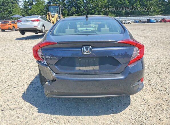 2HGFC1F70HH653089 2017 HONDA CIVIC Black Rear view