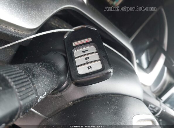 2HGFC1F70JH641689 2018 HONDA CIVIC Blue Dashboard view