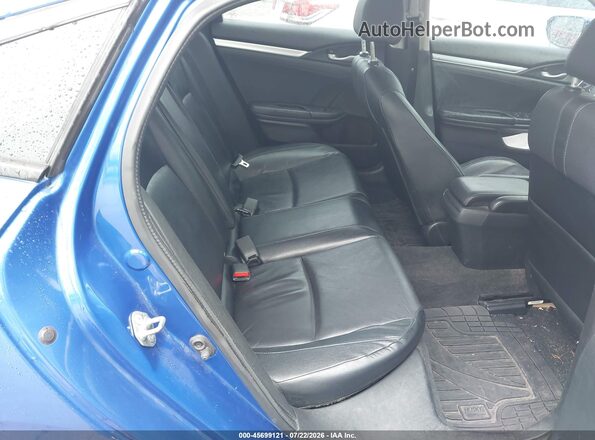 2HGFC1F70JH641689 2018 HONDA CIVIC Blue VIN sticker view
