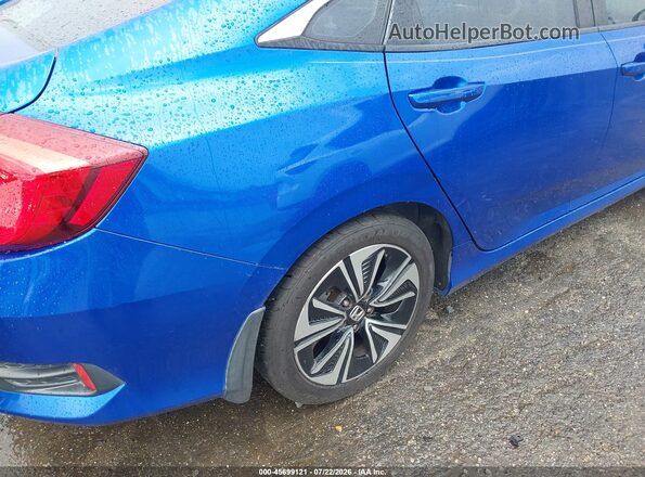 2HGFC1F70JH641689 2018 HONDA CIVIC Blue Front view