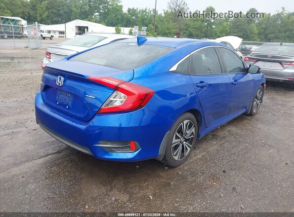 2HGFC1F70JH641689 2018 HONDA CIVIC Blue Rear right