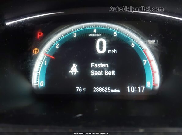 2HGFC1F70JH641689 2018 HONDA CIVIC Blue 