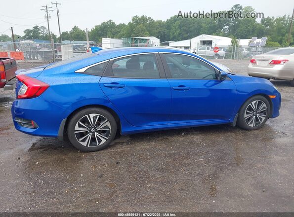 2HGFC1F70JH641689 2018 HONDA CIVIC Blue Rear interior view