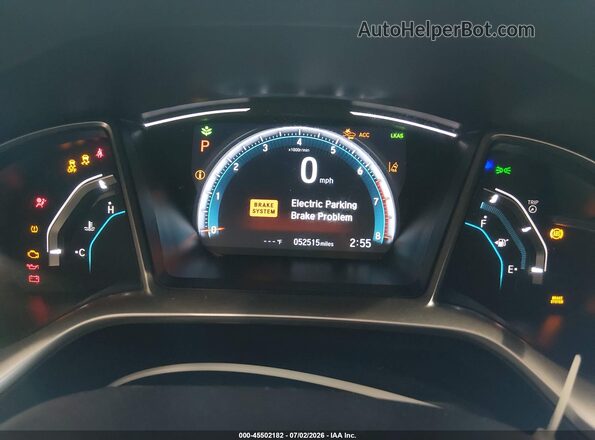 2HGFC1F71MH701435 2021 HONDA CIVIC Silver Vista de los asientos traseros