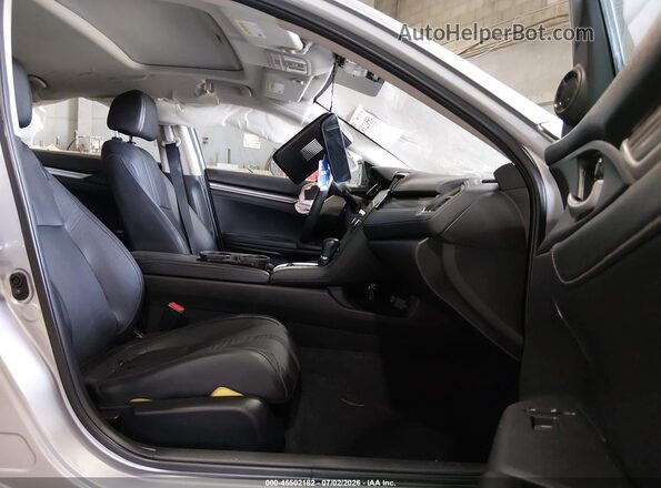 2HGFC1F71MH701435 2021 HONDA CIVIC Silver Vista interior delantera