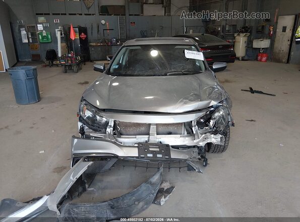 2HGFC1F71MH701435 2021 HONDA CIVIC Silver Vista del cuadro de instrumentos