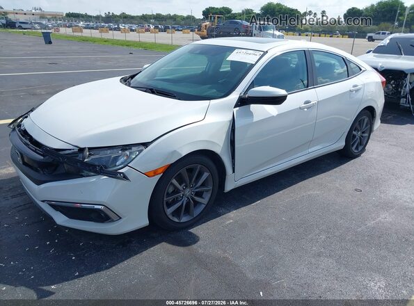 2HGFC1F72MH700889 2021 HONDA CIVIC White Front left