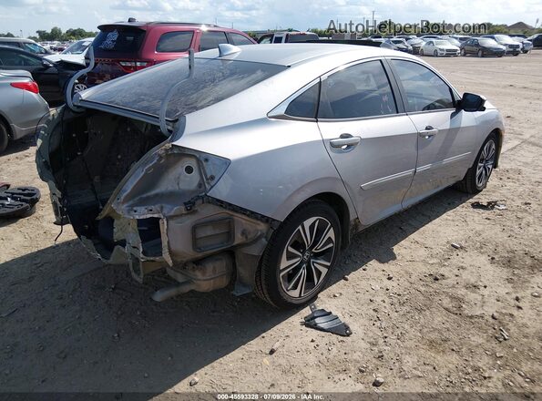 2HGFC1F73GH635359 2016 HONDA CIVIC Silver Rear right