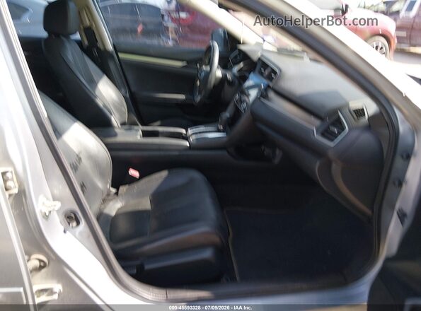 2HGFC1F73GH635359 2016 HONDA CIVIC Silver Front interior view