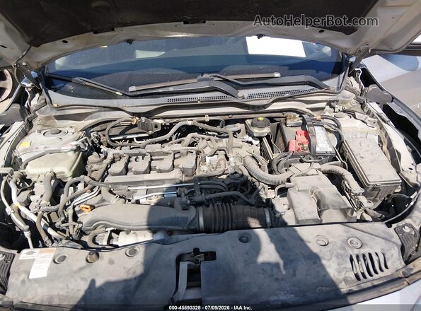 2HGFC1F73GH635359 2016 HONDA CIVIC Silver Rear view