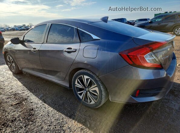 2HGFC1F73GH643834 2016 HONDA CIVIC Gray უკანა მარცხენა