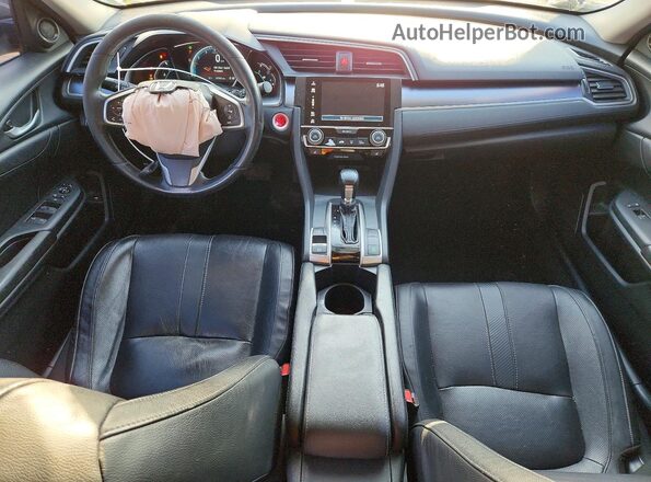 2HGFC1F73GH643834 2016 HONDA CIVIC Gray წინა პანელის ხედი